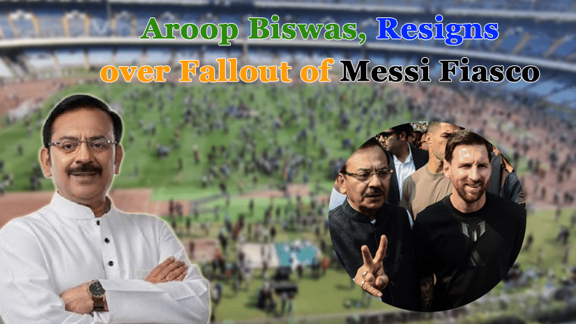 Aroop Biswas Resigns
