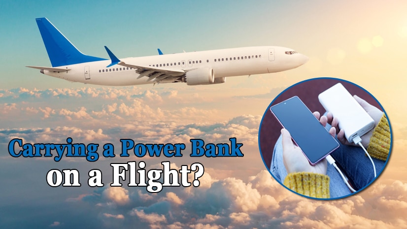 Carrying a Power Bank on a Flight