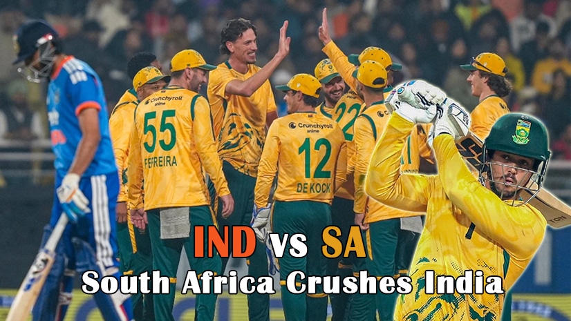 South Africa Crushes India