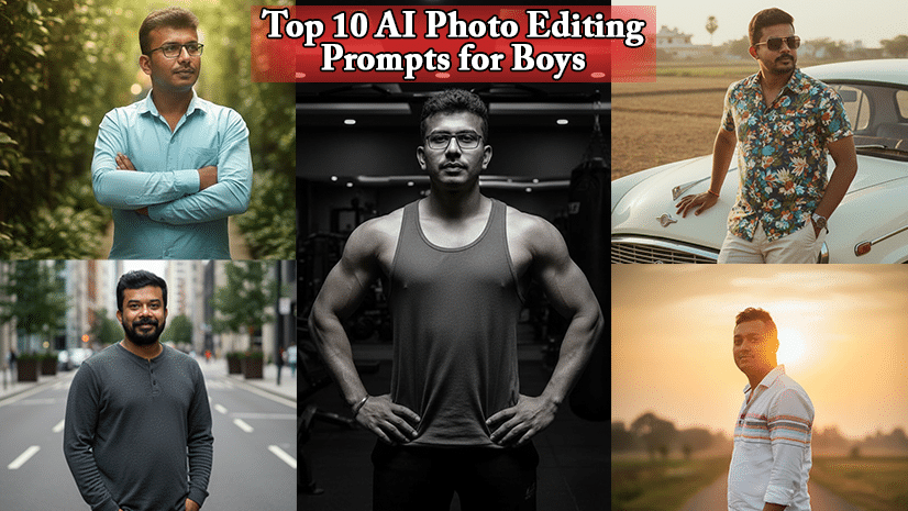 Top 10 AI Photo Editing Prompts for Boys